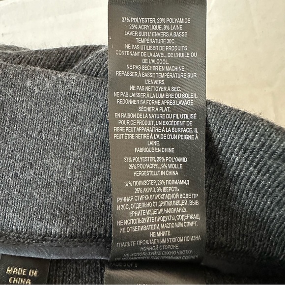 Ted Baker Luciiyy Drawstring Knit Joggers in Charcoal - Picture 8 of 8